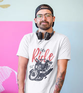 Lets Ride Unisex Half Sleeve T-Shirt